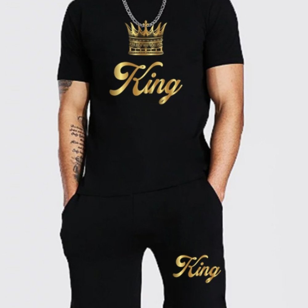 Men King Short Set